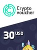 Crypto Voucher Card 30 USD - CryptoVoucherCard Key - GLOBAL