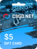 CSGO.net Gift Card 5 USD