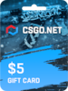CSGO.net Gift Card 5 USD