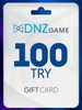 DNZGame Gift Card 100 TRY - Key - GLOBAL