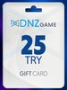 DNZGame Gift Card 25 TRY - Key - GLOBAL
