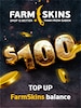 Farmskins Wallet Card 100 USD - FARMSKINS.COM Key - GLOBAL
