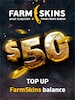 Farmskins Wallet Card 50 USD - FARMSKINS.COM Key - GLOBAL