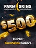 Farmskins Wallet Card 500 USD - FARMSKINS.COM Key - GLOBAL