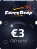 Forcedrop.gg Gift Card 3 EUR - Code GLOBAL