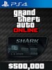 Grand Theft Auto Online: Bull Shark Cash Card PS4 500 000 - PSN Key - UNITED KINGDOM
