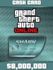 Grand Theft Auto Online: Megalodon Shark Cash Card 8 000 000 PC Rockstar Key BRAZIL