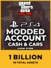 GTA 5 MODDED ACCOUNT | 1 Billion in Total Assets (PS4) - PSN Account - GLOBAL
