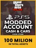 GTA 5 MODDED ACCOUNT | 100 Million in Total Assets (PS5) - PSN Account - GLOBAL
