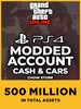 GTA 5 MODDED ACCOUNT | 500 Million in Total Assets (PS4) - PSN Account - GLOBAL