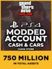 GTA 5 MODDED ACCOUNT | 750 Million in Total Assets (PS4) - PSN Account - GLOBAL