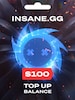 INSANE.gg Gift Card 100 USD - Insane.gg Key - GLOBAL