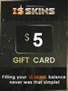 ISSKINS Gift Card 5 USD - isskins.com Key - GLOBAL