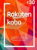 Kobo eGift Card 30 EUR - Kobo Key - For EUR Currency Only
