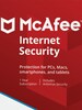 McAfee Internet Security 5 Devices, 1 Year - McAfee Key - GLOBAL