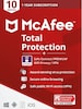 McAfee Total Protection Plus VPN (10 Devices, 1 Year) - McAfee Key - GLOBAL