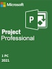 Microsoft Project Professional 2021 PC - Microsoft Key - GLOBAL