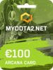 MYDOTA2.net Gift Card 100 EUR