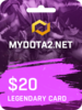MYDOTA2.net Gift Card 20 USD