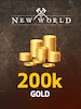 New World Gold 200k Asgard - EUROPE (CENTRAL SERVER)