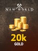 New World Gold 20k Asgard - EUROPE (CENTRAL SERVER)