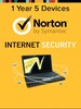 Norton Security s 5 Devices 5 Devices 1 Year Symantec Key EUROPE