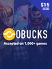 oBucks Gift Card 15 USD - oBucks Key - GLOBAL