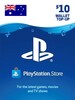 PlayStation Network Gift Card 10 AUD PSN AUSTRALIA