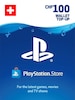 PlayStation Network Gift Card 100 CHF - PSN SWITZERLAND