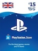 PlayStation Network Gift Card 15 GBP PSN UNITED KINGDOM
