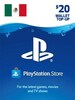 PlayStation Network Gift Card 20 USD PSN MEXICO