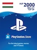 PlayStation Network Gift Card 2000 HUF - PSN Key - HUNGARY