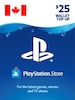 PlayStation Network Gift Card 25 CAD - PSN CANADA