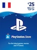 PlayStation Network Gift Card 25 EUR PSN FRANCE
