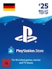 PlayStation Network Gift Card 25 EUR - PSN GERMANY