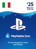 PlayStation Network Gift Card 25 EUR - PSN ITALY