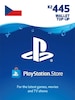 PlayStation Network Gift Card 445 CZK - PSN Key - CZECH REPUBLIC