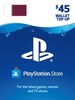 PlayStation Network Gift Card 45 USD - PSN QATAR