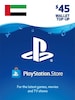 PlayStation Network Gift Card 45 USD - PSN UNITED ARAB EMIRATES