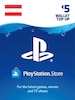 PlayStation Network Gift Card 5 EUR - PSN AUSTRIA