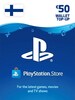 PlayStation Network Gift Card 50 EUR - PSN FINLAND