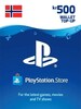 PlayStation Network Gift Card 500 NOK PSN NORWAY