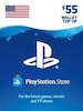 PlayStation Network Gift Card 55 USD - PSN Key - UNITED STATES