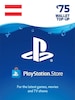 PlayStation Network Gift Card 75 EUR - PSN AUSTRIA