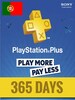Playstation Plus CARD 365 Days PSN PORTUGAL