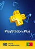 Playstation Plus CARD 90 Days PSN PORTUGAL