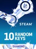 Random DIAMOND 10 Keys - Steam Key - GLOBAL