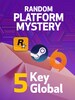 Random Platform Mystery 5 Keys - GLOBAL