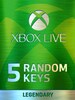 Random Xbox 5 Keys Legendary - Xbox Live Key - UNITED STATES