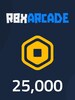 RBXArcade Gift Card 25 000 Tokens - RBXArcade Key - GLOBAL